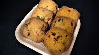 Tutti frutti Biscuits Recipe | karachi Biscuits Recipe | veena recipe book