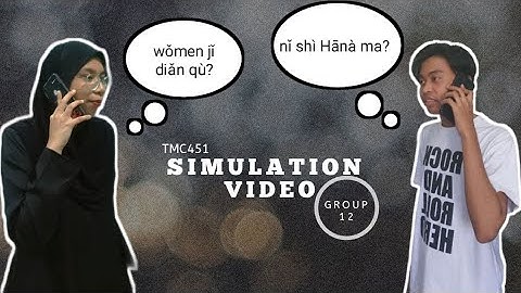 TMC451 |  INTRODUCTORY MANDARIN LEVEL II (SIMULATION VIDEO)