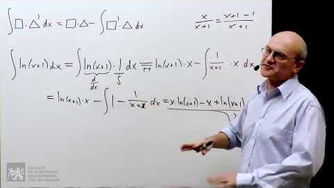 doc. Habala: Calculus [7] Taking on Integrals 2: Integration by parts