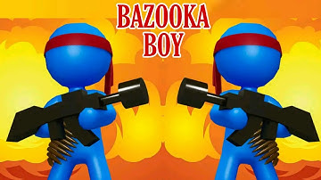 Bazooka Boy Gameplay Walkthrough Part-1 | Level 1-10 | One Shot Challenge