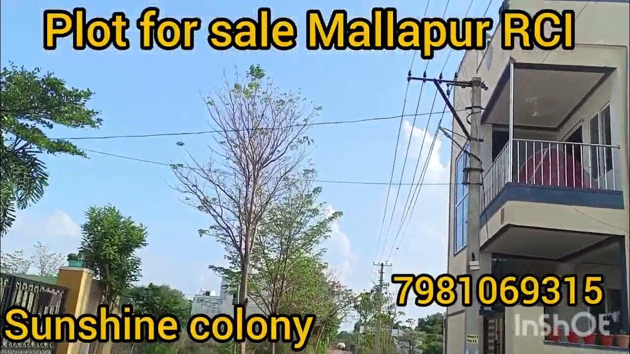 plot for sale at Mallapur RCI road contact 7981069315 YouTube