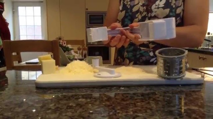 Pampered Chef Deluxe Cheese Grater, Jar Opener, Egg Slicer and