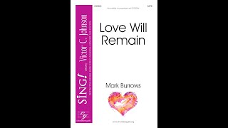 CGE600 Love Will Remain - Mark Burrows