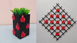 Waste Newspaper Craft || Pista Shell Craft Ideas
