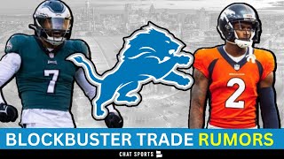 BLOCKBUSTER Detroit Lions Trade Rumors On Patrick Surtain, Haason Reddick & Stefon Diggs