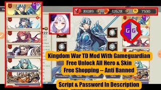 Kingdom War TD Offline Game Mod With Gameguardian ( 100% Free Shopping - Can Save Cloud) screenshot 4