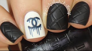 chanel press on nails, channel transfer foil