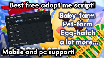 [NEW] Best Free Adopt Me Script | Roblox Autofarm script | Adopt me Event Autofarm | Ragesploit V2