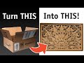 Turn Amazon Boxes Into 3D Mandala Art with the Snapmaker 2.0