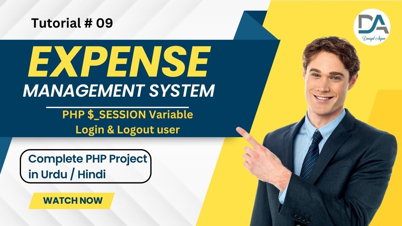 PHP Session Variable | PHP Login & Logout in PHP | Expense Management ...