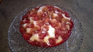 Клубничный пирог в мультиварке Клубничный пирог в мультиварке