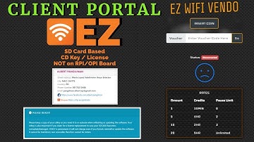 EZ WIFI CLIENT PORTAL