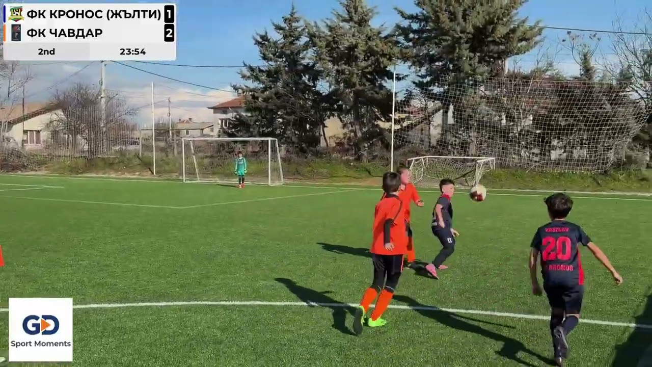 ⚽ Highlights | ФК Кронос (жълти)🔴 ФК Кронос Пловдив 🆚 ФК Чавдар🏆 PULDIN CUP 2026