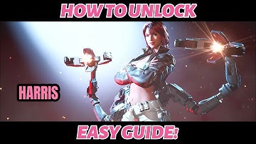 How To Unlock Harris!-The First Descendant