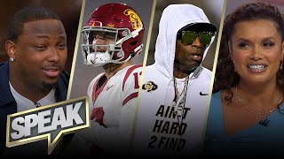 Caleb Williams, USC or Coach Prime \& Colorado: Who needs a win more? | CFB | SPEAK