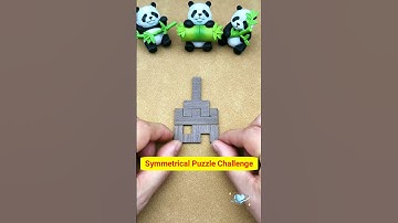 Symmetrical Puzzle Challenge - Test Your IQ 🧠 #iqtest #puzzle #shorts