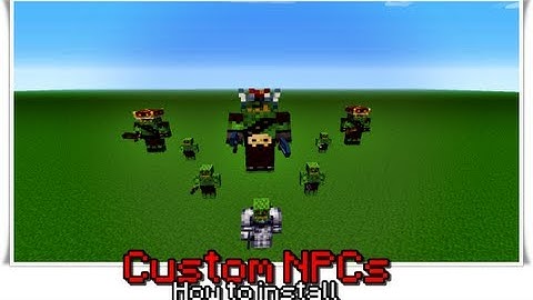 How to install Custom NPC