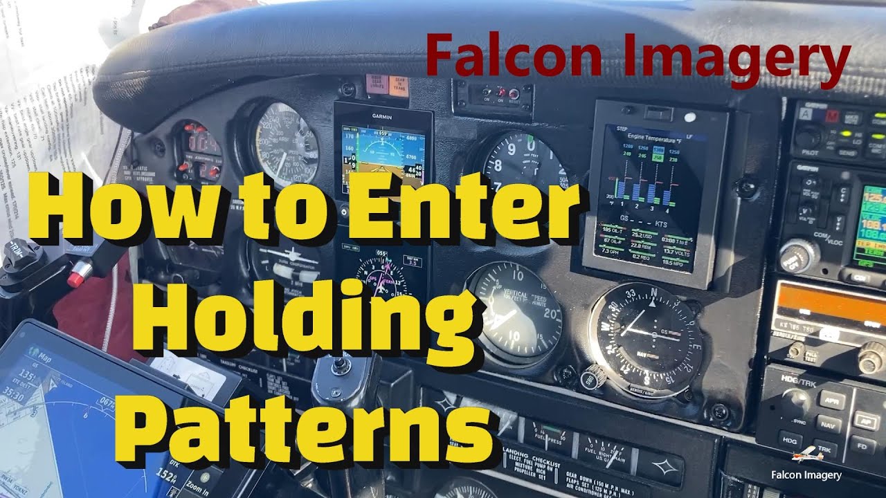 How to Enter a Holding Pattern - YouTube