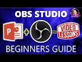 OBS STUDIO TUTORIAL FOR BEGINNERS |CREATING VIDEO LESSONS THRU  OBS STUDIO|HOW TO MAKE A VIDEOLESSON