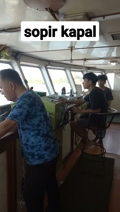 cara kerja kapten kapal ferry #shorts