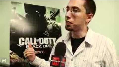 E3 2010 Coverage BlueMachinima Call of Duty Black Ops Interview/ w Josh Olin (Treyarch).