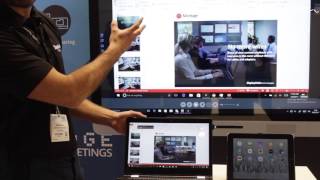 Newline X7/DisplayNote Montage ISE demonstration