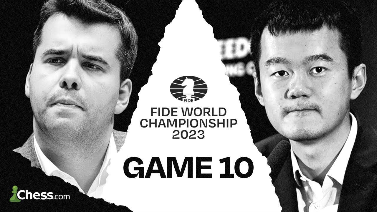 World Chess Championship 2023 Game 8 As It Happened: Ding