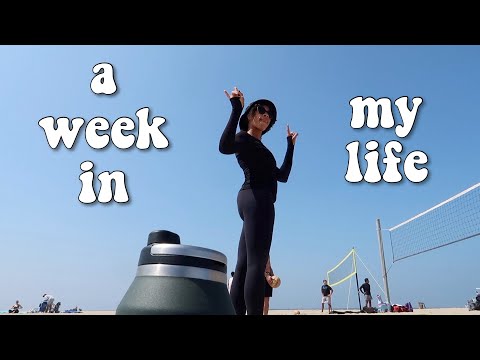 filming with a friend, first beach trip + my night time skincare routine | Ché March vlog