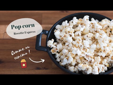 Vidéo: Comment les cinémas font du pop-corn ?