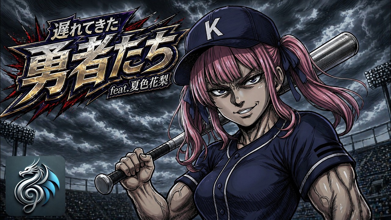 野澤恵　.遅れて来た勇者たち 8センチ8cmシングルアニメ邦楽CD 緑山高校野球 遅れて来た勇者たち／野澤恵 feat. 夏色花梨【Synthesizer V カバー