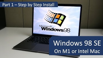 Windows 98 SE on M1 or Intel-based Mac with UTM - part 1