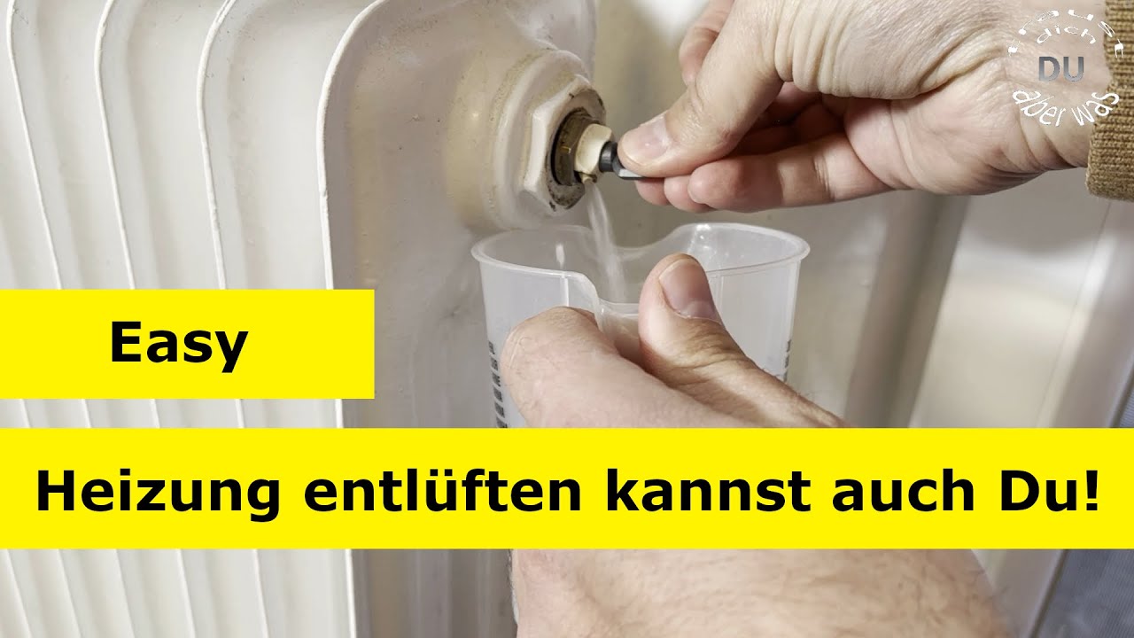 Heizung Entlüften Ohne Schlüssel Und Schraubenzieher Heizkörper richtig entlüften und Heizungssymbole erklärt - YouTube
