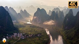 Yangshuo, Guangxi Explore Yangshuo's TenMile Gallery by Biking (4K HDR)