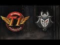 SKT vs G2 | Semifinals Game 1 | 2019 Mid-Season Invitational | SK telecom T1 vs. G2 Esports