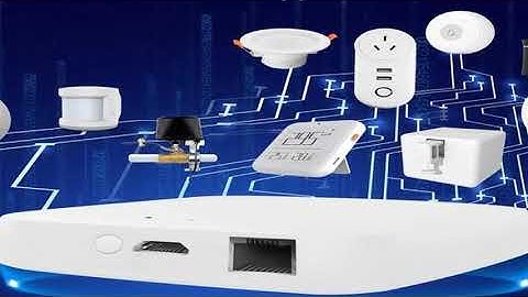 MOES Tuya Smart Wired Multi-mode Gateway ZigBee Bluetooth Mesh Hub Smart Life APP Remote Voice Contr
