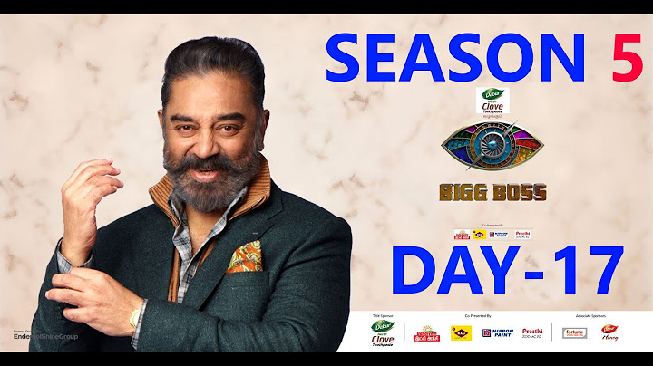 Bigg Boss Tamil Season 5   20th October 2021   Day 17   Full Episode 18