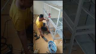 Kandang Ternak Perkutut Bangkok Baja Ringan 8 Lokal Murah Meriah Awet Simpel