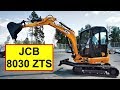 Обзор мини-экскаватора JCB 8030 ZTS