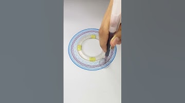 Soothing Spirograph Creations: Relaxing ASMR Art for Tranquility! #art #2024 #spirograph #shorts