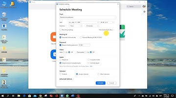 Como programar una reunión en Zoom y enviar invitación a los participantes