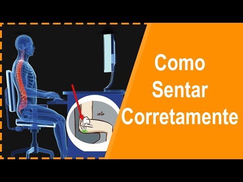 Vídeo: Sentado Corretamente No Escritório