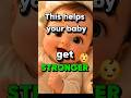 This Helps Your Baby Get Stronger..👶💛 #shorts #babydevelopment #newmom #babymilestones #momlife