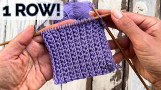Easy Reversible One-Row Knitting Pattern That Lays Flat (For Blankets & Scarves) - So Woolly
