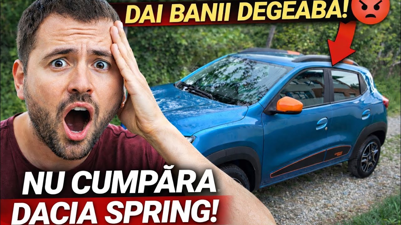 Dacia Spring: Ce NU ți spune nimeni după 3 ani