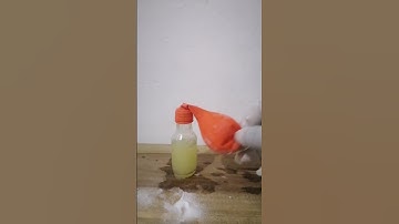 Balloon VS baking soda 🎈😯 #shorts  #experiment #science