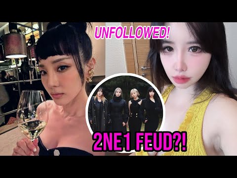 2ne1 FEUD?! Park Bom unfollows 2NE1, Bigbang; Dara REACTS to Park Bom's move!