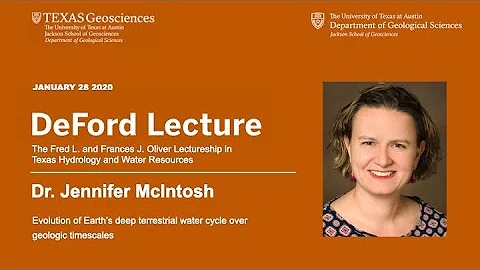 Jennifer McIntosh | Evolution of Earths Deep Terre...