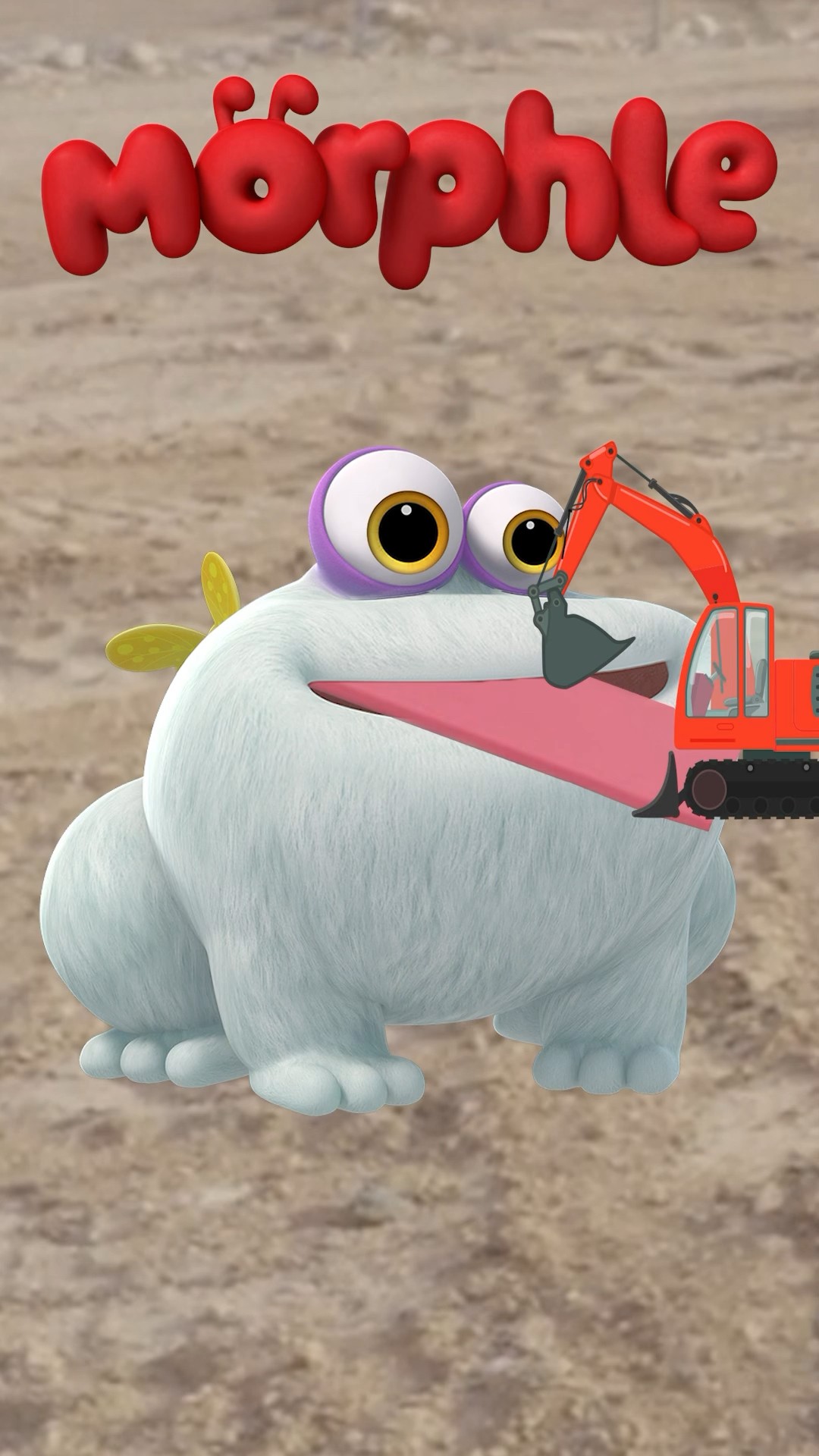 Blippi’s excavator is gone ?? Morphle is here to help ? #morphle #blippi #cartoonsforkids #funny