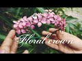 Floral crown | Reusing electric wire | Nail polish flower | Tutorial ✨