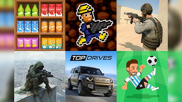 6 Mobile Games - Gameplay Showcases (iOS, Android)